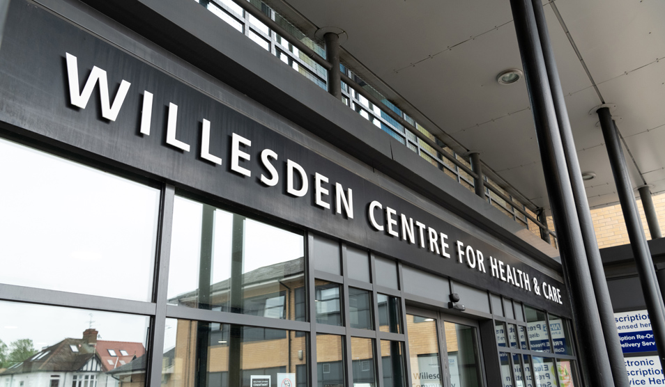 External photo of Willesden community diagnostic centre